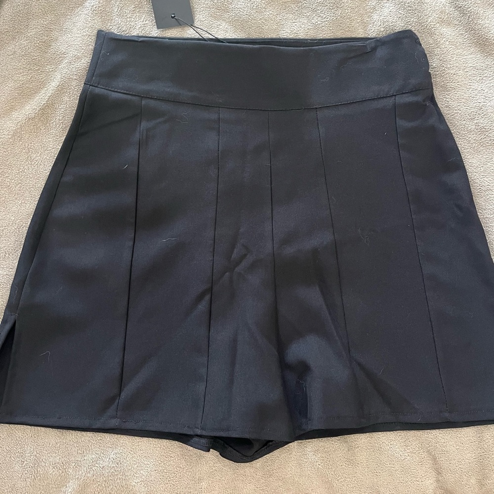 NWT black high waisted shorts